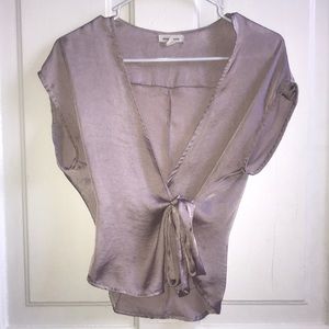 SILENCE+NOISE SILK TOP